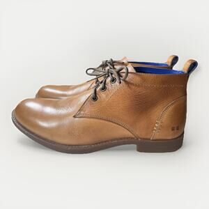 Bed Stu Men's Illiad Brown (Tan Rustic) Leather Chukka Boots Size 9 EUC
